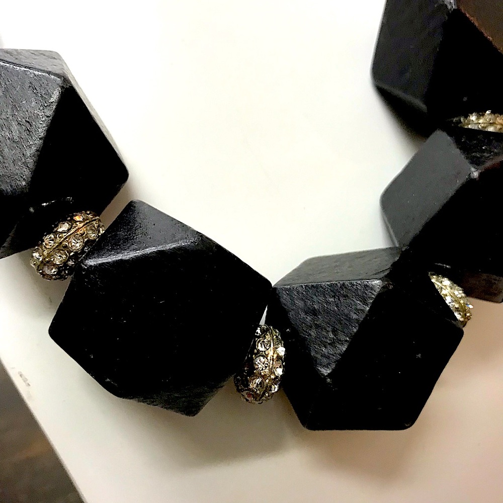 Geometric Statement Necklace - Picture 2 of 4